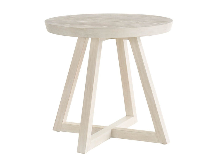 American Home Furniture Universal Furniture River Rock Round Side Table River Rock