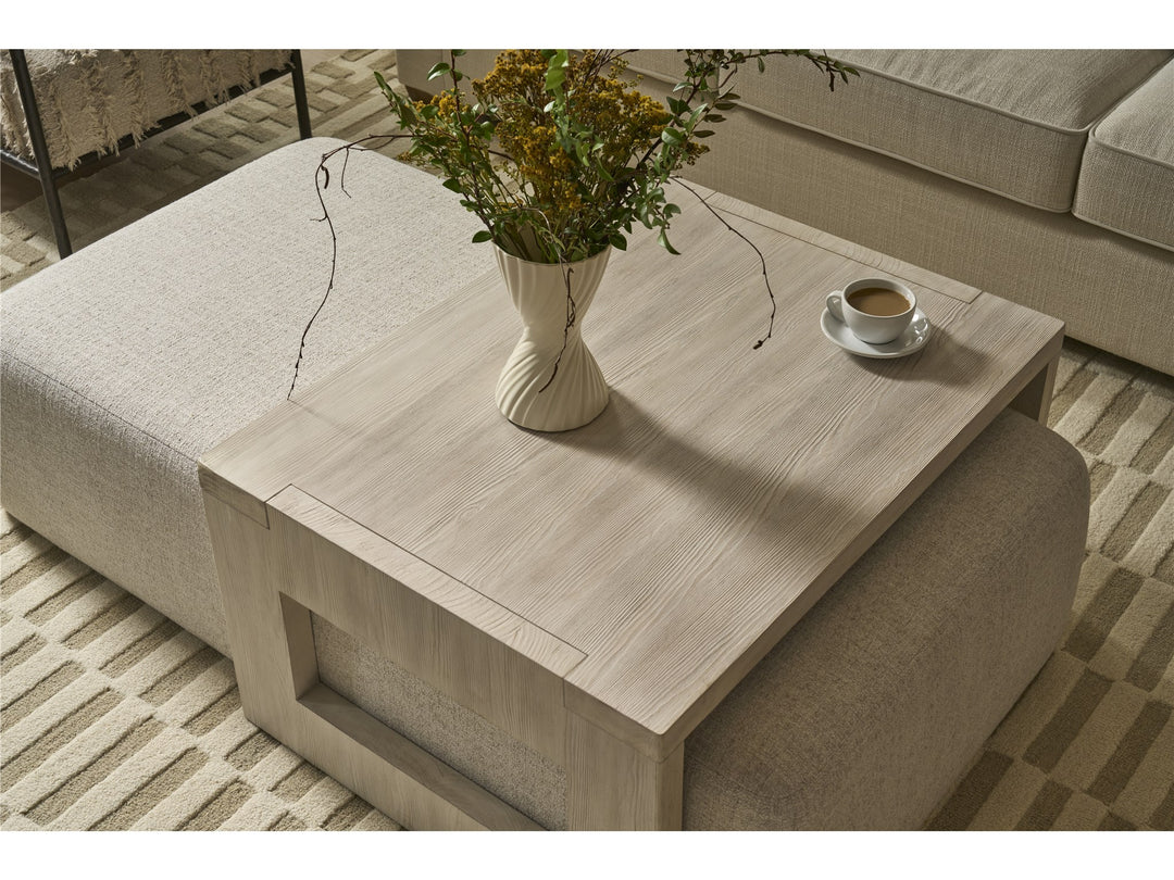 American Home Furniture Universal Furniture River Rock Nesting Cocktail Ottoman River Rock