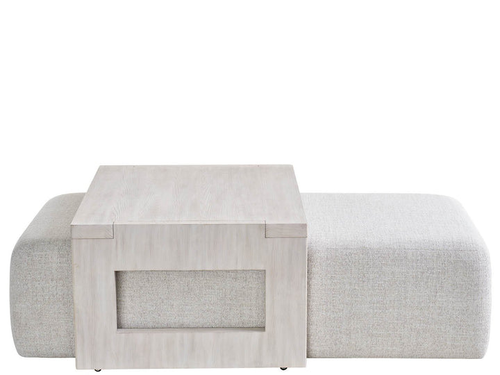 American Home Furniture Universal Furniture River Rock Nesting Cocktail Ottoman River Rock