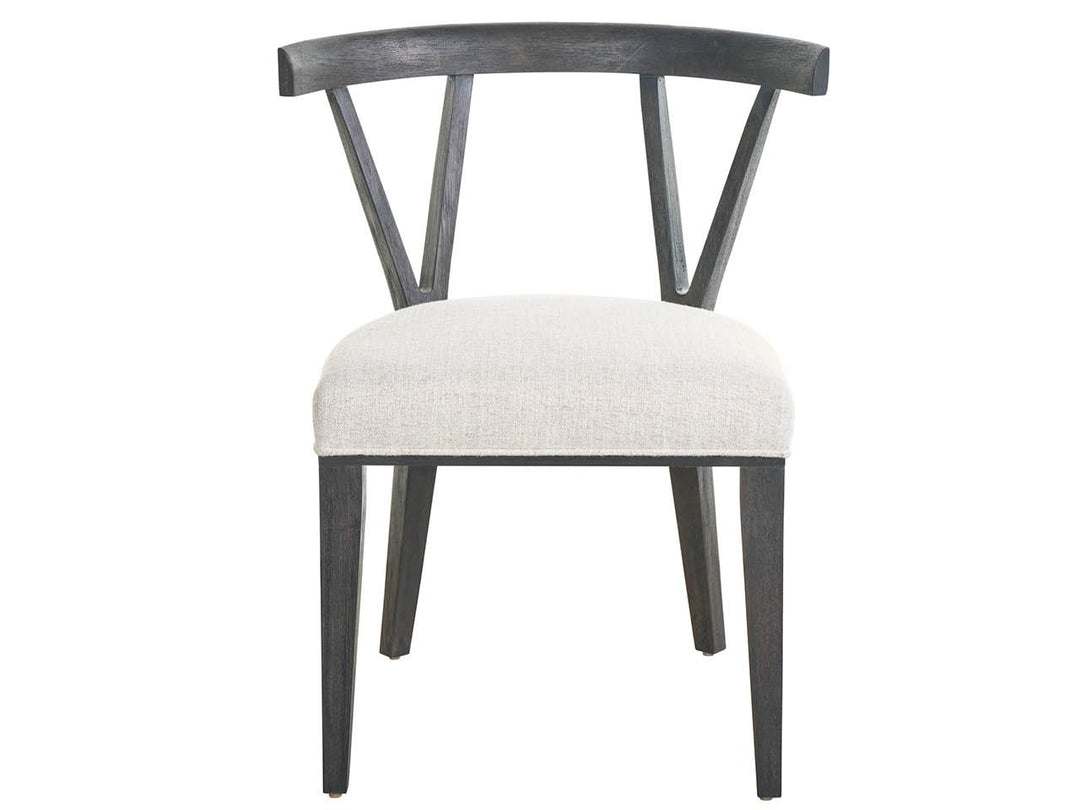 American Home Furniture Universal Furniture Basalt Side Chair - Set of 2 Basalt