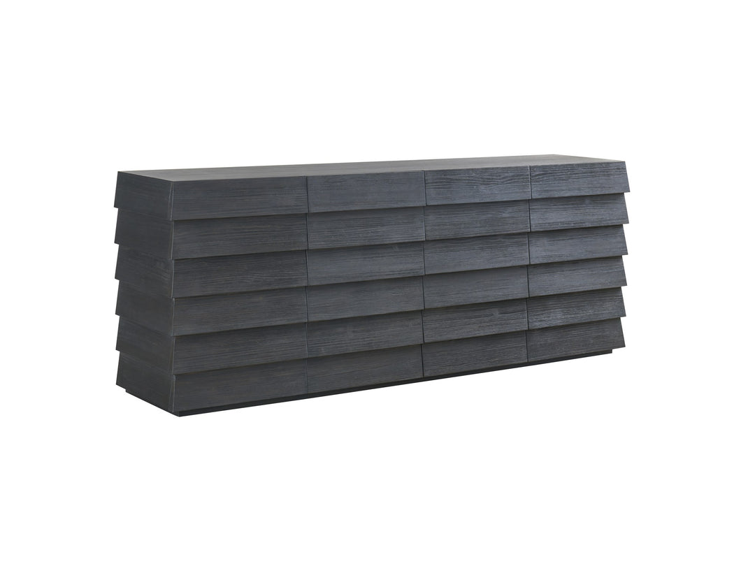 American Home Furniture Universal Furniture Basalt Board Credenza Basalt