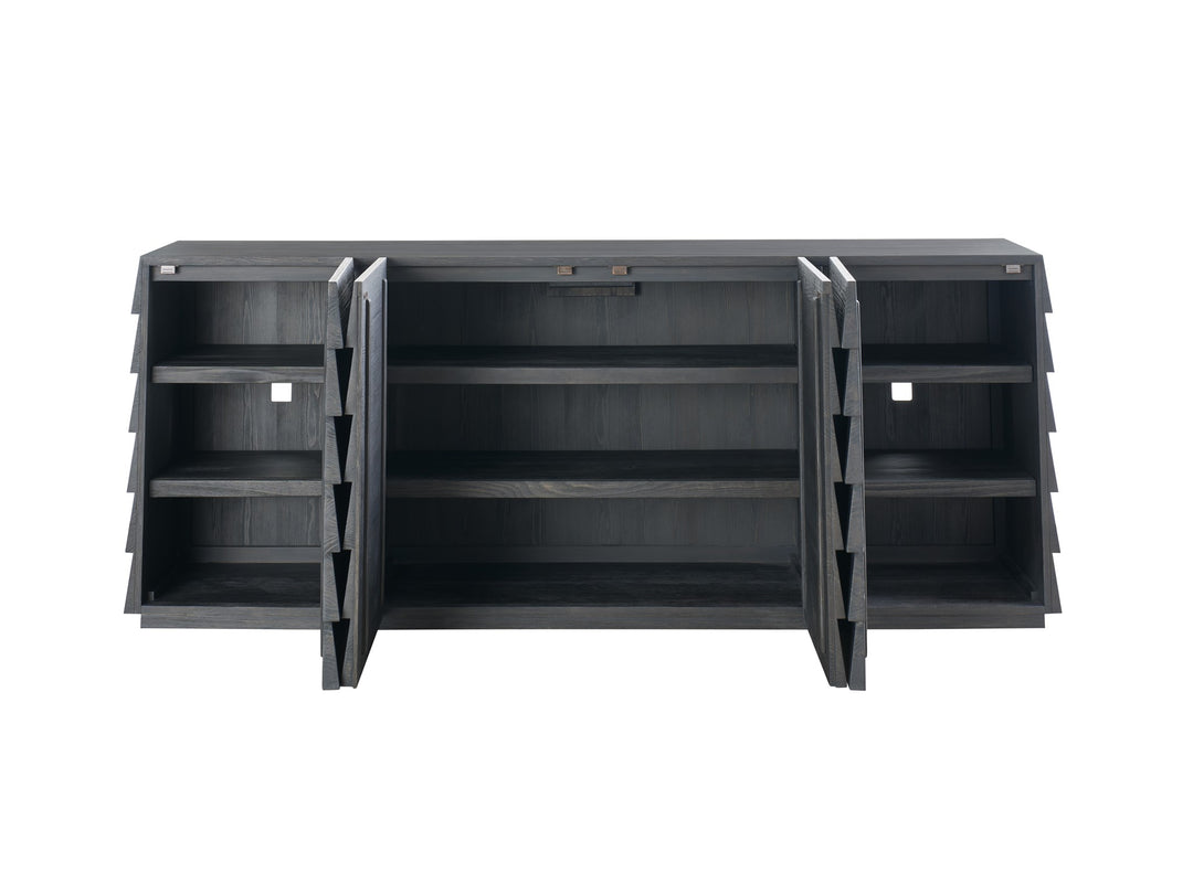 American Home Furniture Universal Furniture Basalt Board Credenza Basalt