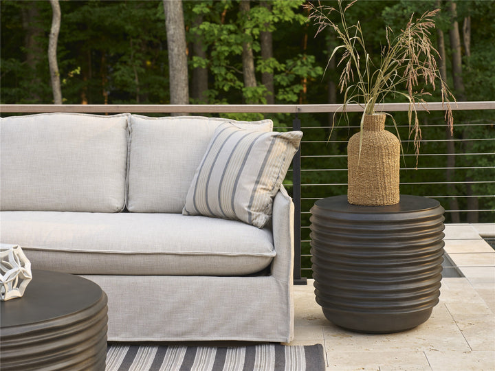 American Home Furniture Universal Furniture Dwell Charcoal Side Table Charcoal