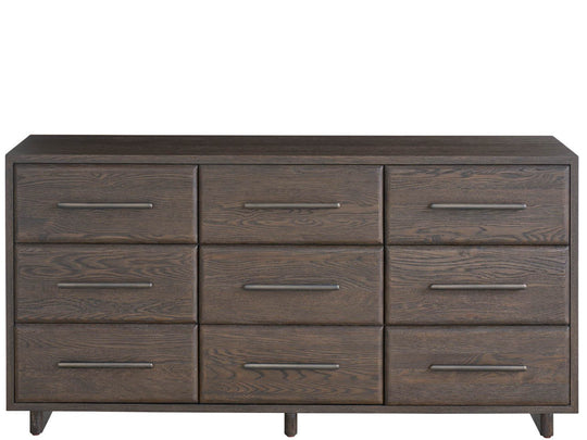American Home Furniture Universal Furniture Sable Nine Drawer Dresser Sable