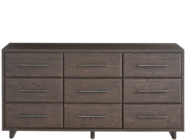 American Home Furniture Universal Furniture Sable Nine Drawer Dresser Sable