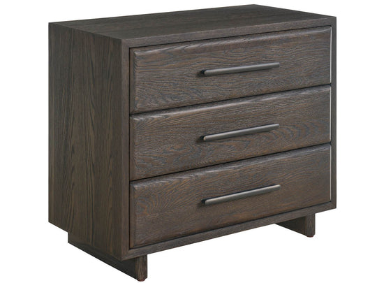 American Home Furniture Universal Furniture Sable Three Drawer Nightstand Sable