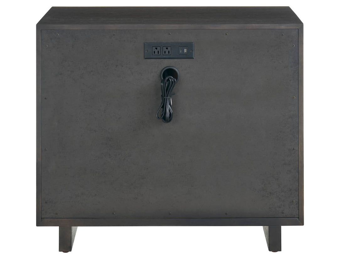 American Home Furniture Universal Furniture Sable Three Drawer Nightstand Sable