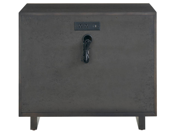 American Home Furniture Universal Furniture Sable Three Drawer Nightstand Sable