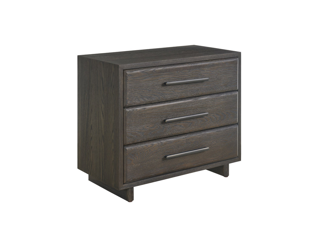 American Home Furniture Universal Furniture Sable Three Drawer Nightstand Sable