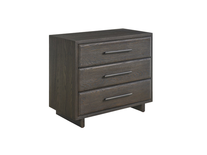 American Home Furniture Universal Furniture Sable Three Drawer Nightstand Sable
