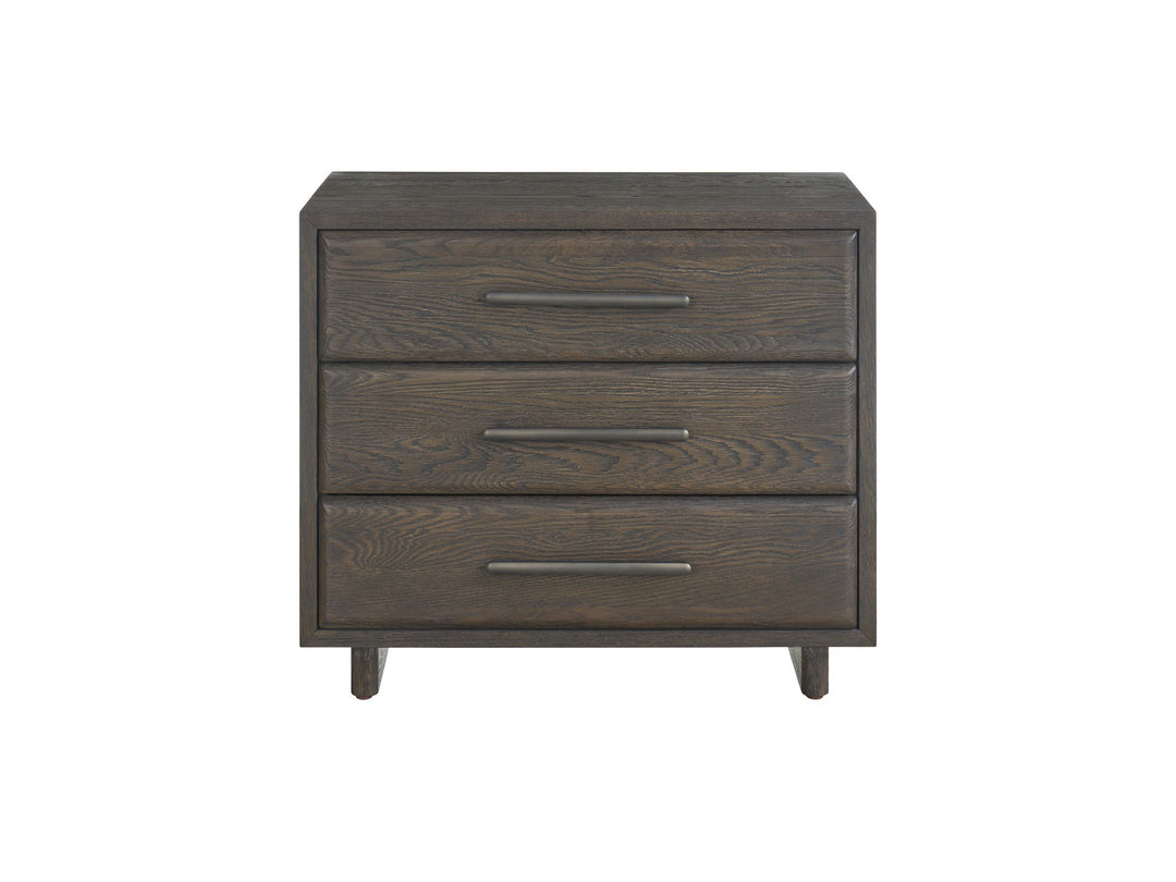 American Home Furniture Universal Furniture Sable Three Drawer Nightstand Sable