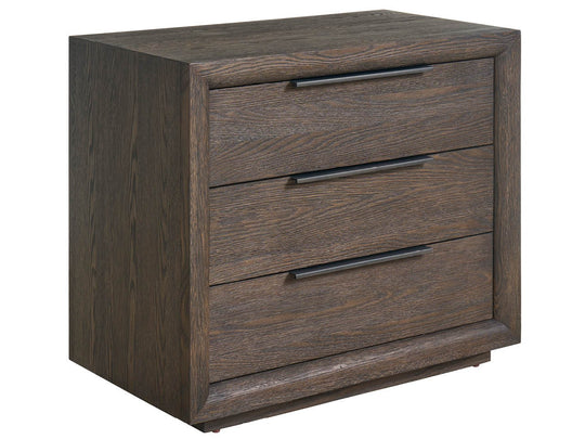 American Home Furniture Universal Furniture Sable Plinth Nightstand Sable