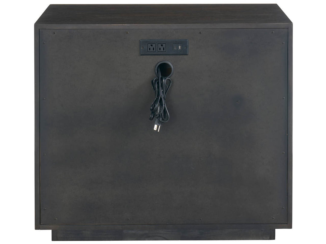 American Home Furniture Universal Furniture Sable Plinth Nightstand Sable