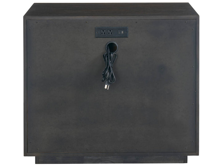 American Home Furniture Universal Furniture Sable Plinth Nightstand Sable
