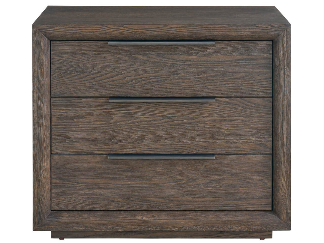 American Home Furniture Universal Furniture Sable Plinth Nightstand Sable