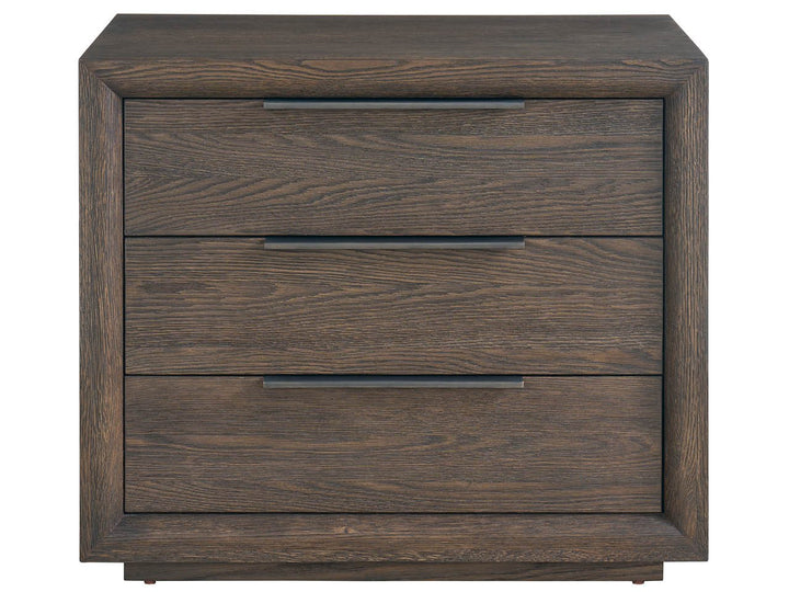 American Home Furniture Universal Furniture Sable Plinth Nightstand Sable
