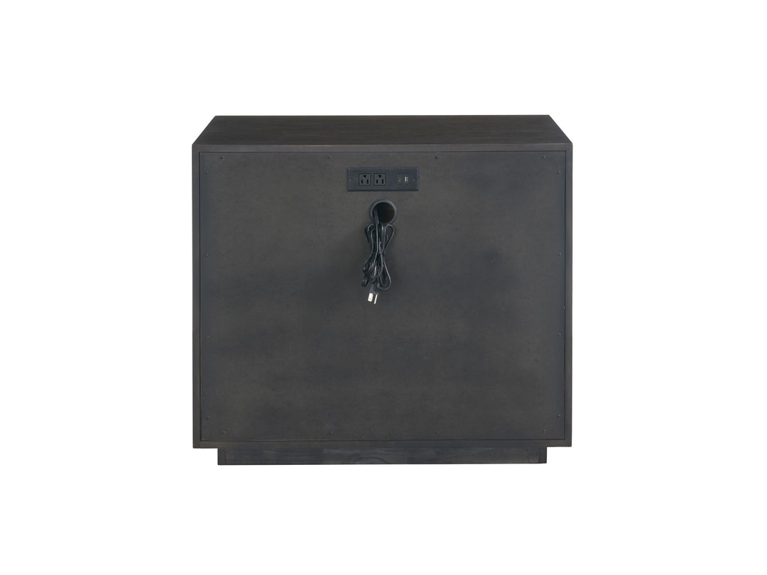 American Home Furniture Universal Furniture Sable Plinth Nightstand Sable