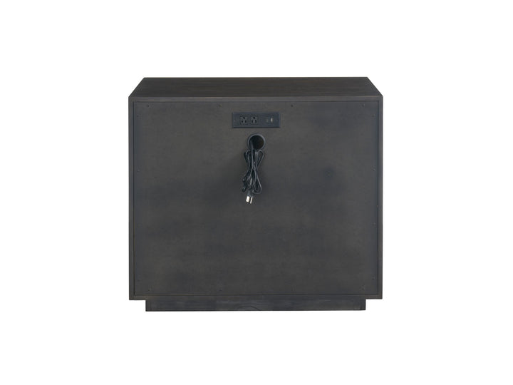 American Home Furniture Universal Furniture Sable Plinth Nightstand Sable