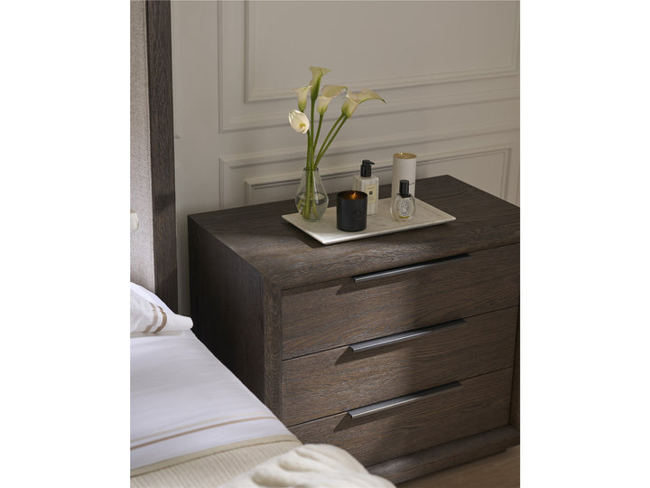American Home Furniture Universal Furniture Sable Plinth Nightstand Sable