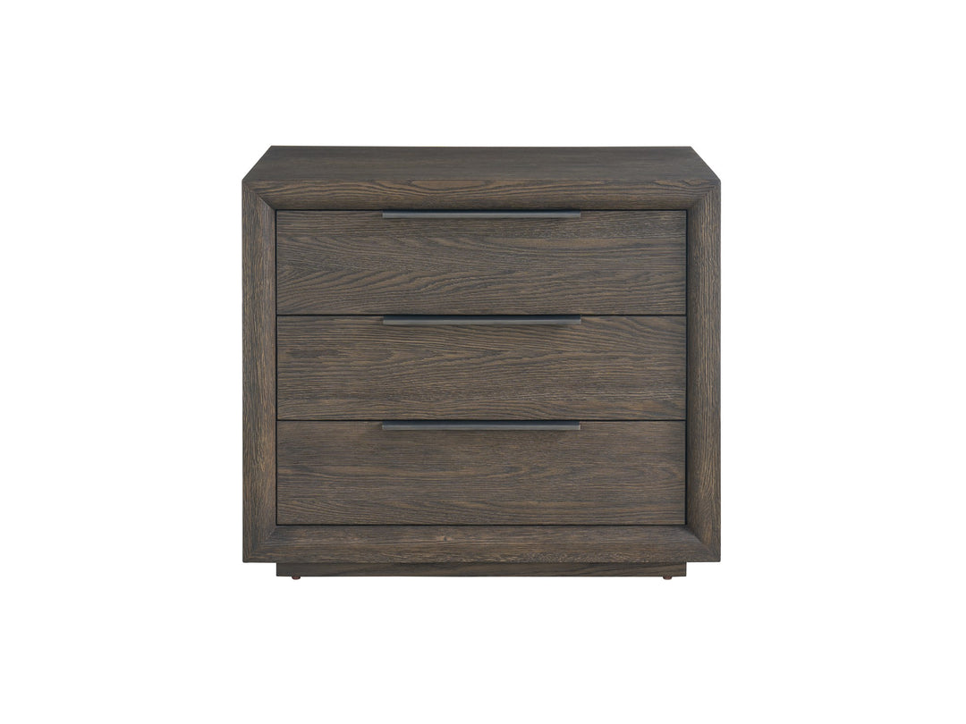 American Home Furniture Universal Furniture Sable Plinth Nightstand Sable