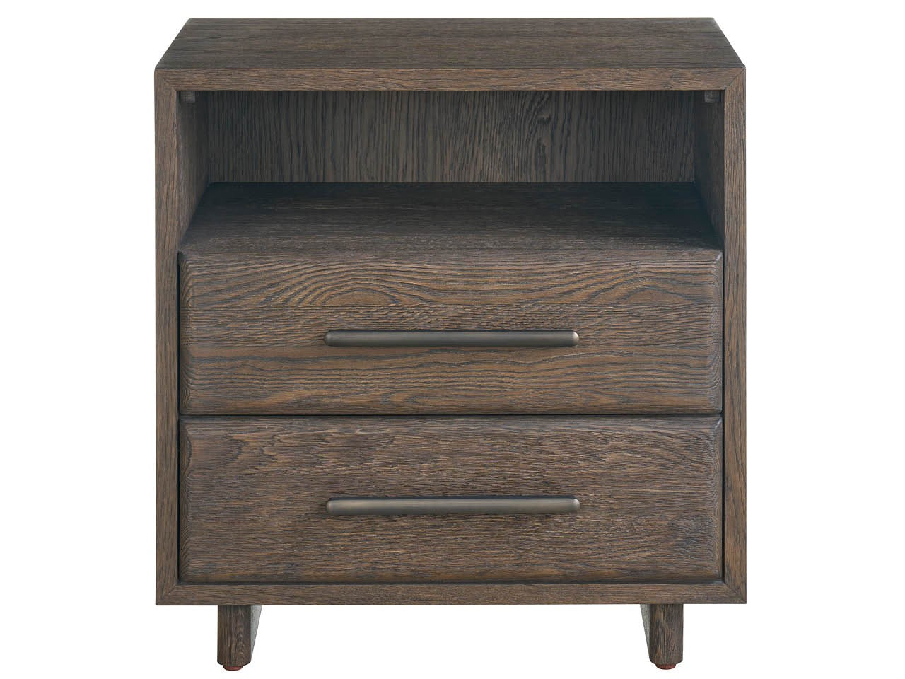 American Home Furniture Universal Furniture Sable Open Storage Nightstand Sable