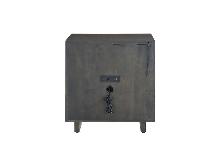 American Home Furniture Universal Furniture Sable Open Storage Nightstand Sable