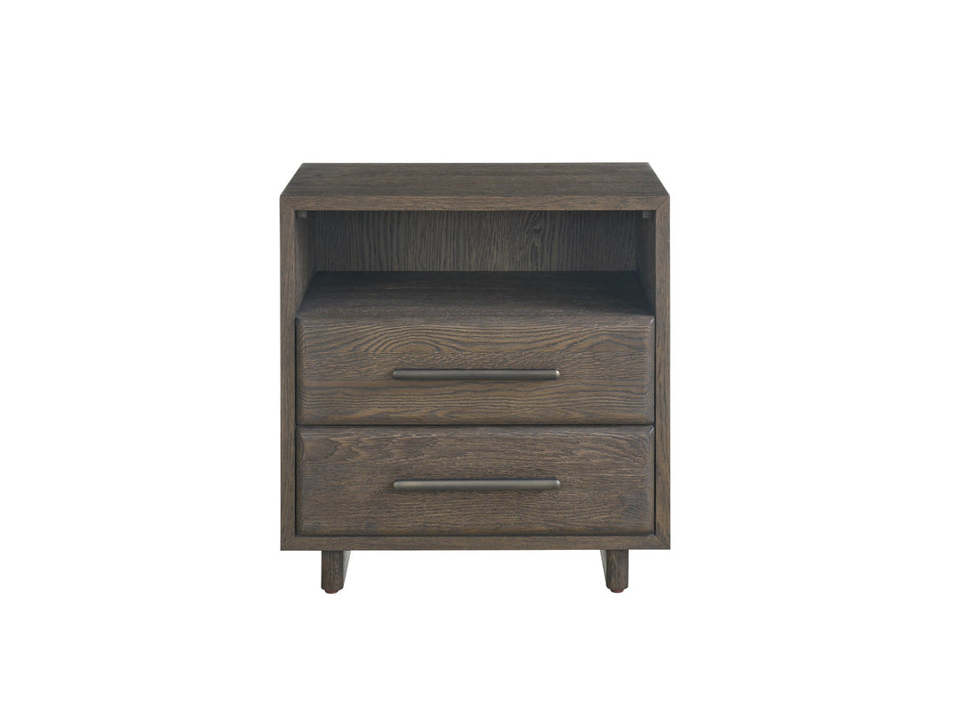 American Home Furniture Universal Furniture Sable Open Storage Nightstand Sable