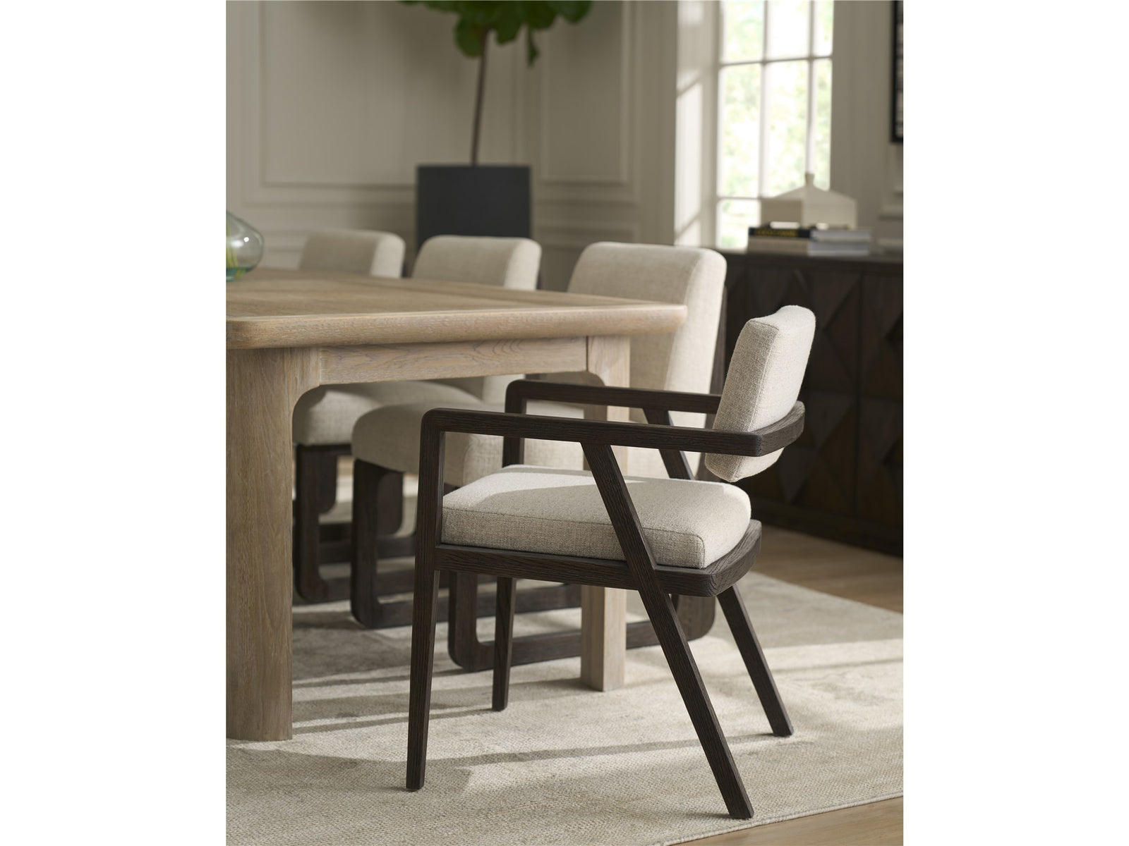 American Home Furniture Universal Furniture Sable Arm Chair - Set of 2 Sable