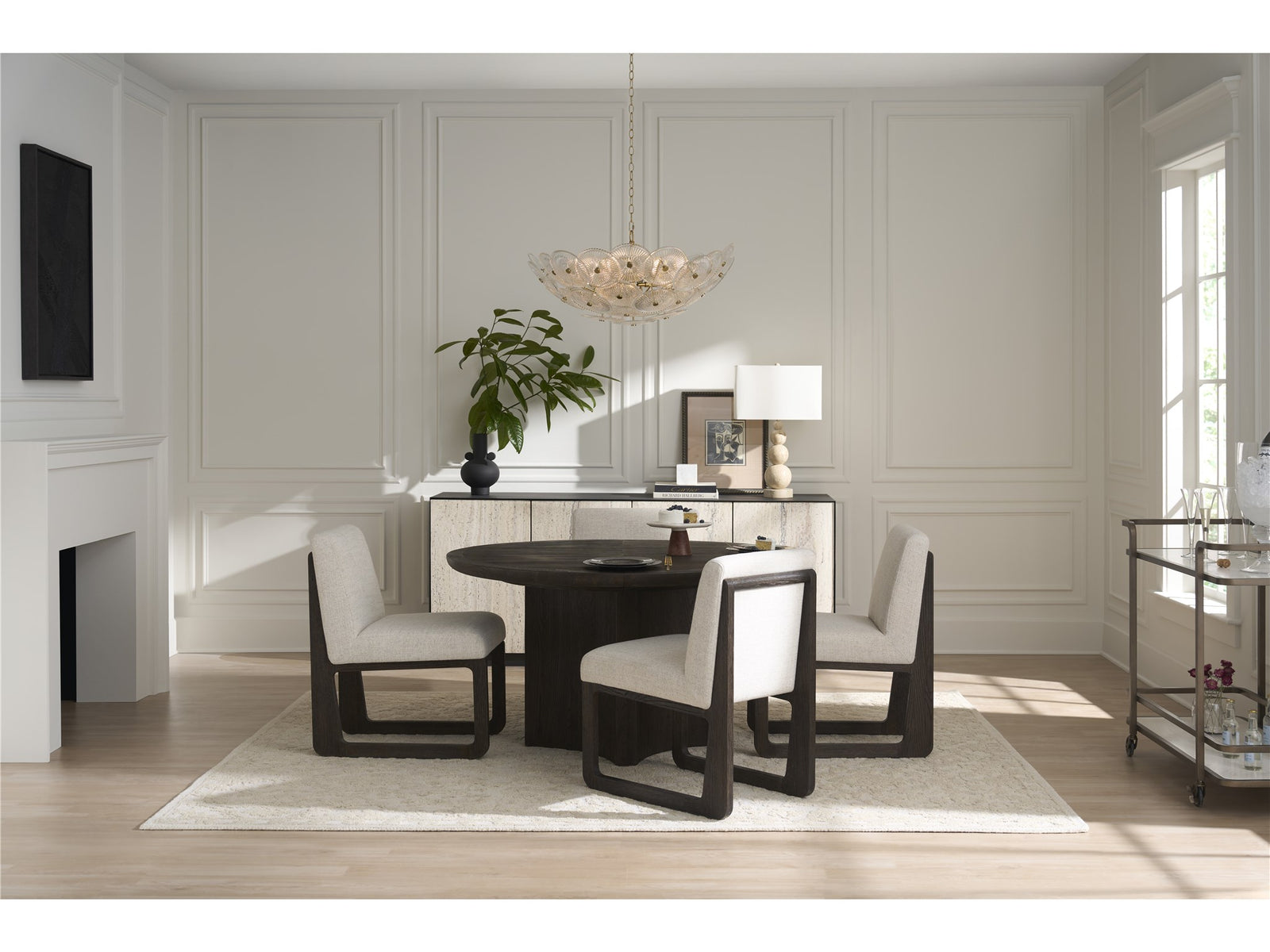 American Home Furniture Universal Furniture Sable Round Dining Table Sable