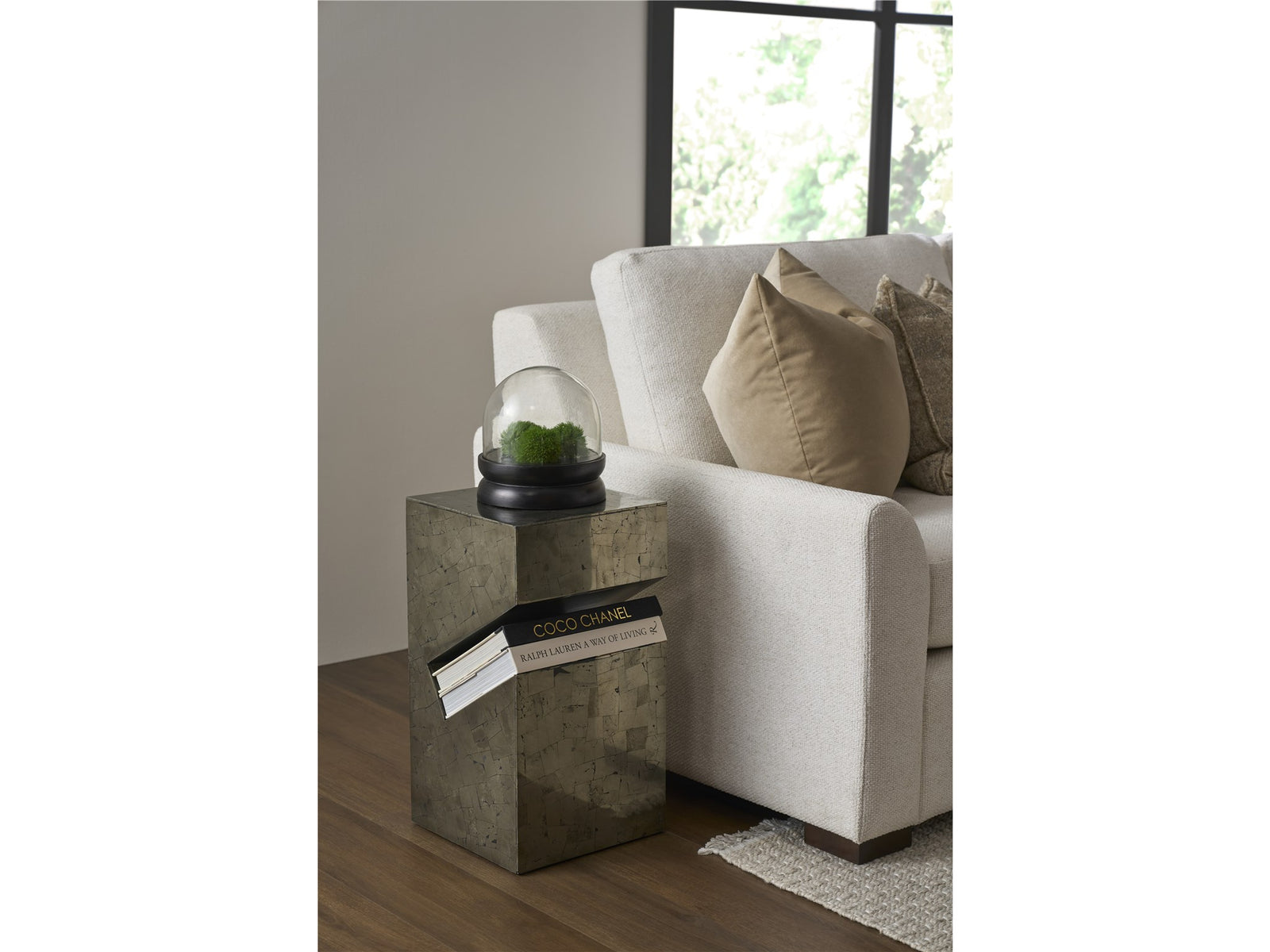American Home Furniture Universal Furniture Pyrite Side Table Pyrite