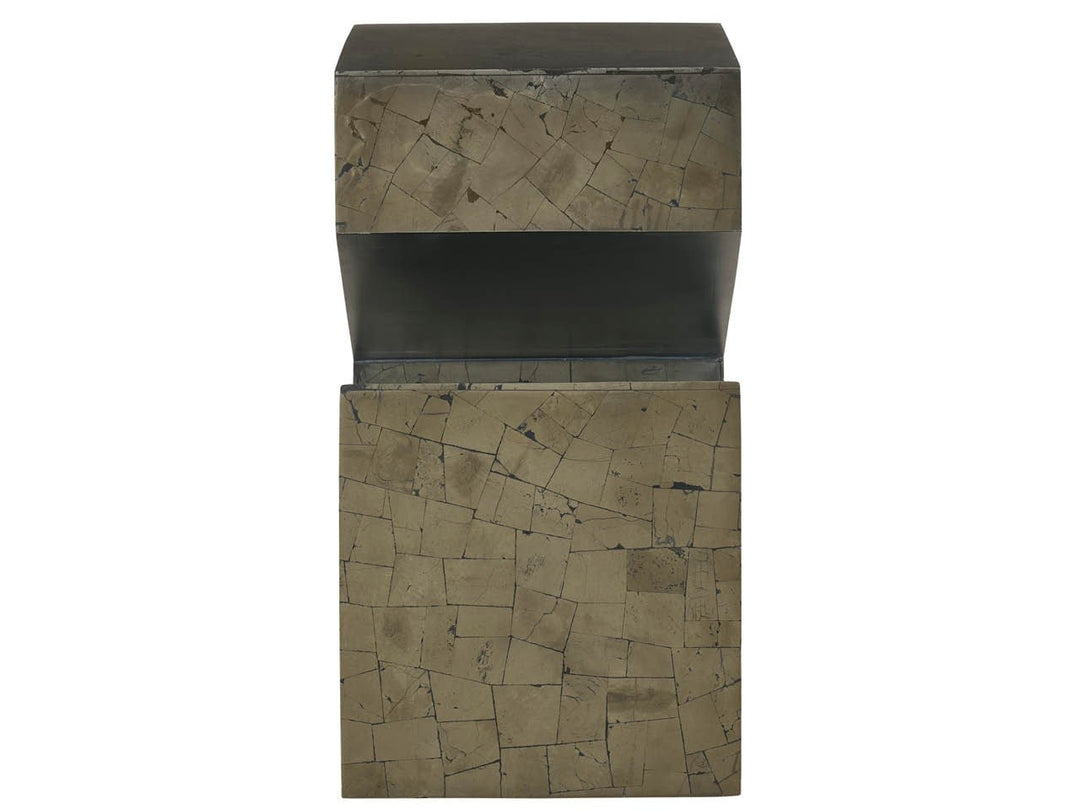 American Home Furniture Universal Furniture Pyrite Side Table Pyrite