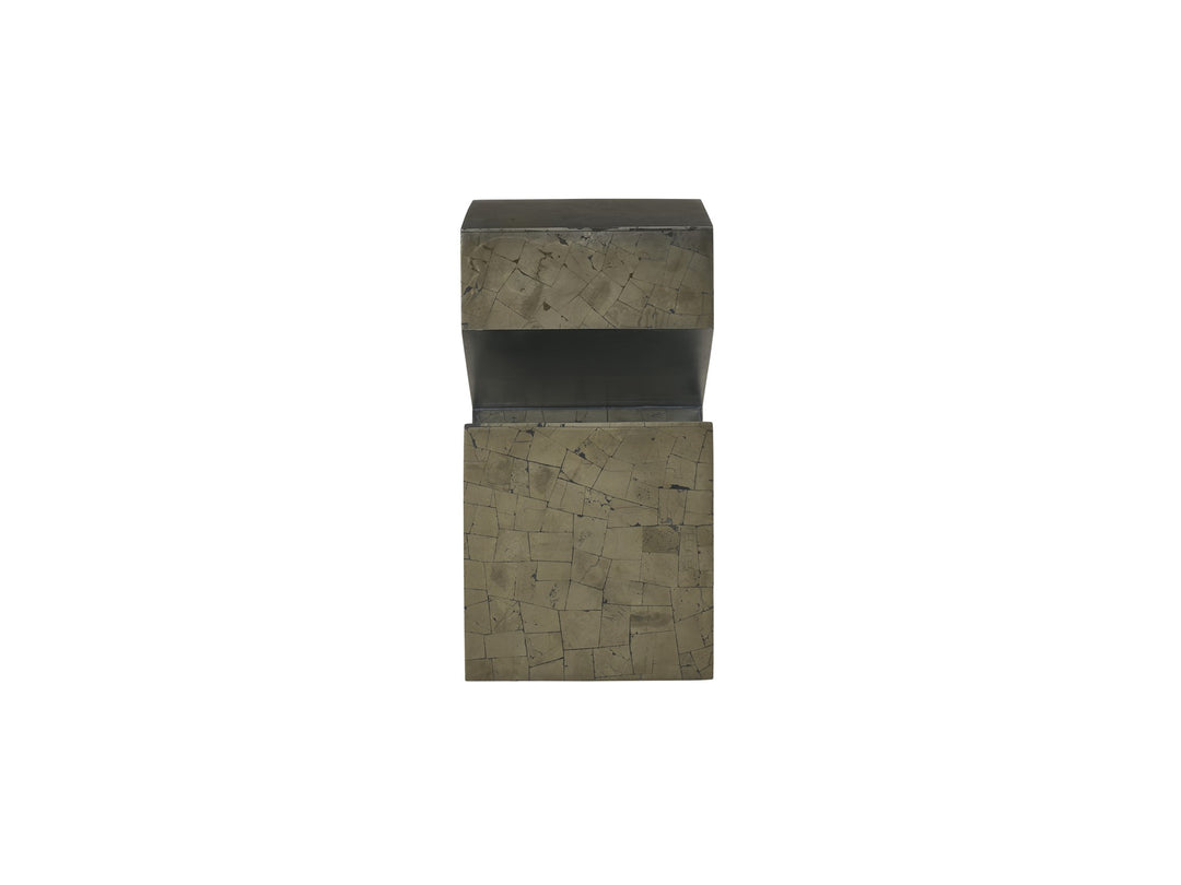 American Home Furniture Universal Furniture Pyrite Side Table Pyrite