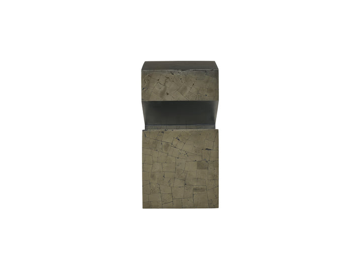 American Home Furniture Universal Furniture Pyrite Side Table Pyrite