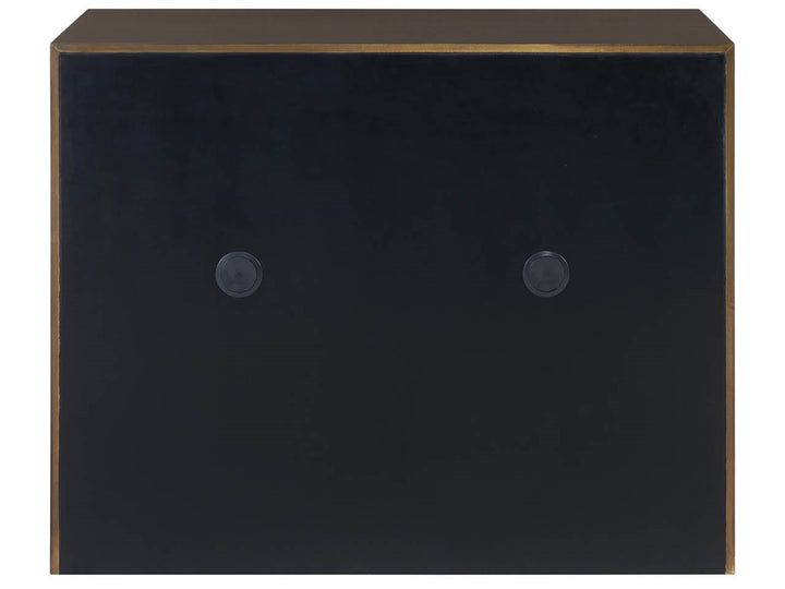American Home Furniture Universal Furniture Origami Hall Chest Aged Gold