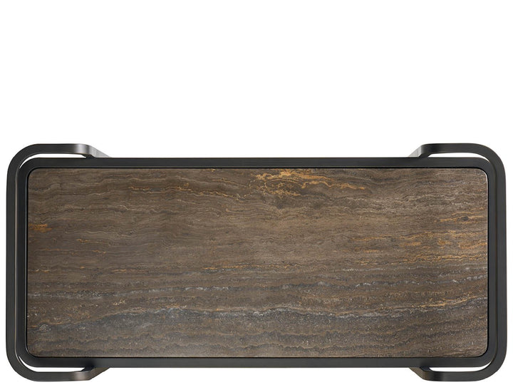 American Home Furniture Universal Furniture Smoked Bronze Bar Cart Smoked Bronze