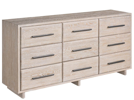 American Home Furniture Universal Furniture Desert Nine Drawer Dresser Desert