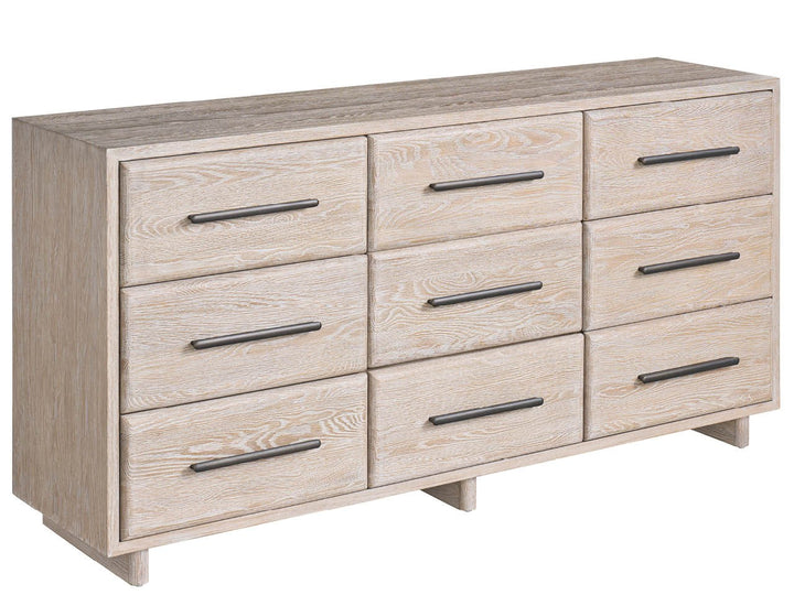 American Home Furniture Universal Furniture Desert Nine Drawer Dresser Desert