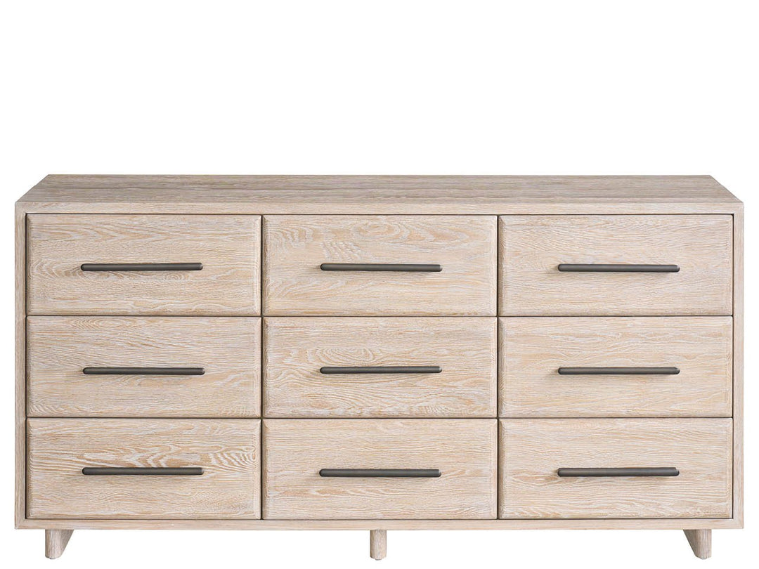 American Home Furniture Universal Furniture Desert Nine Drawer Dresser Desert