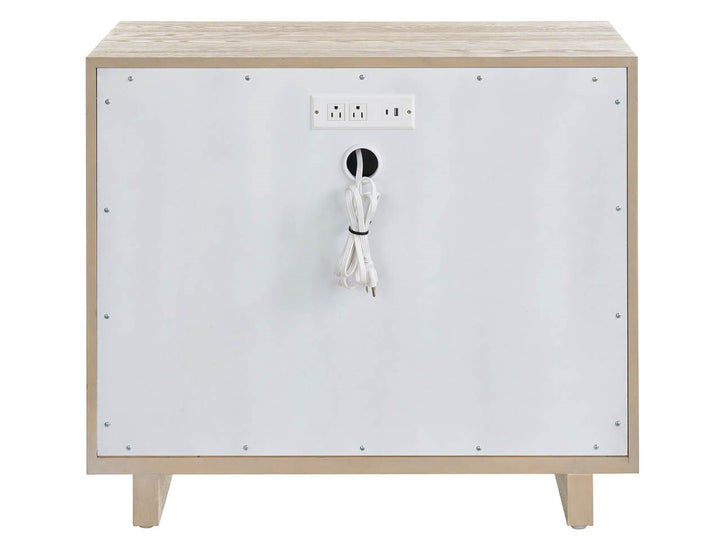 American Home Furniture Universal Furniture Desert Three Drawer Nightstand Desert