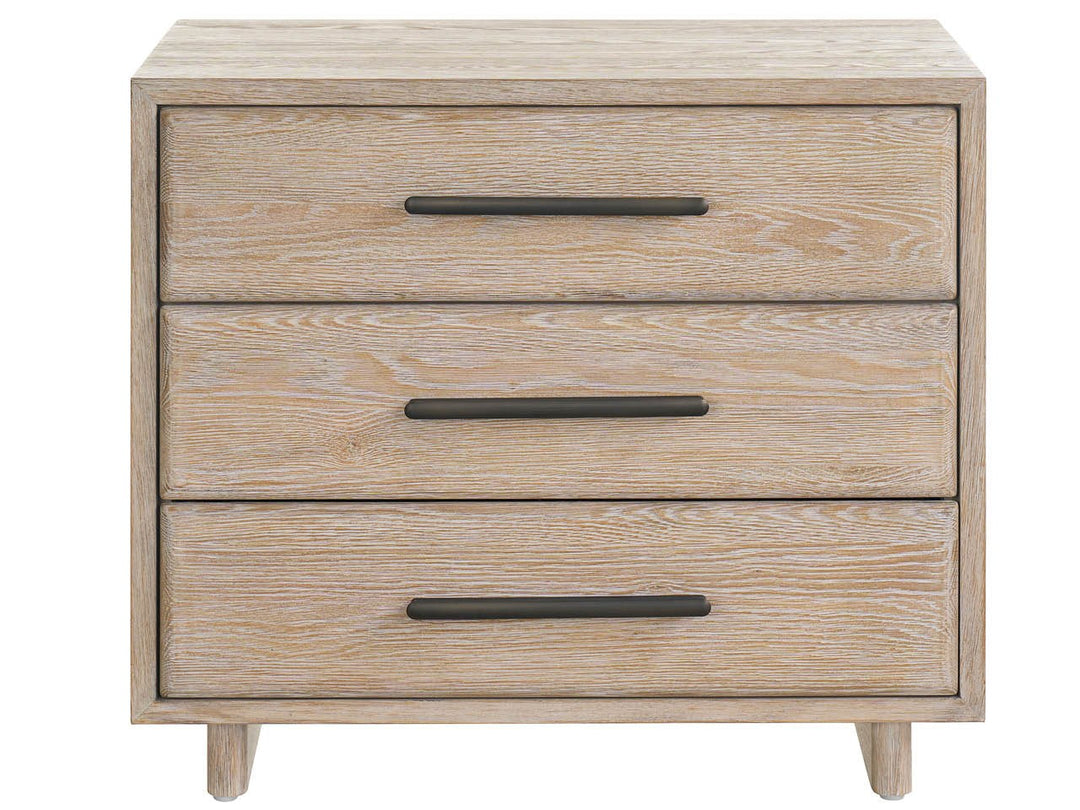 American Home Furniture Universal Furniture Desert Three Drawer Nightstand Desert