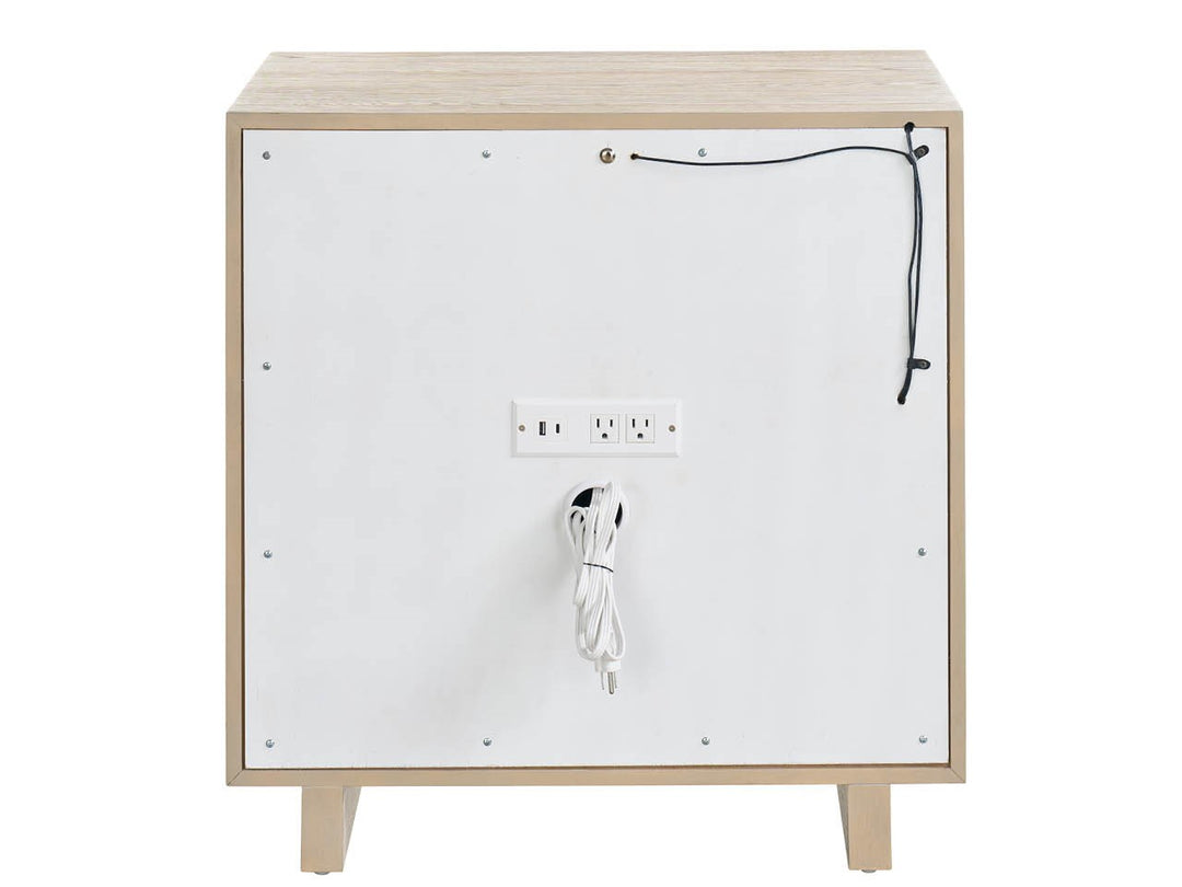 American Home Furniture Universal Furniture Desert Open Storage Nightstand Desert