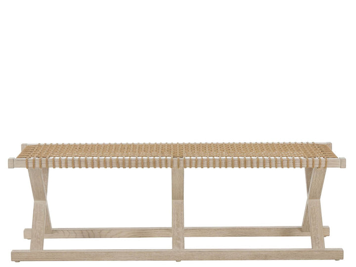 American Home Furniture Universal Furniture Dockside Bench Natural Oak