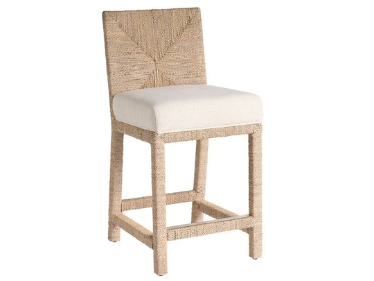 American Home Furniture Universal Furniture Abaca Counter Chair - Set of 2 Natural Oak