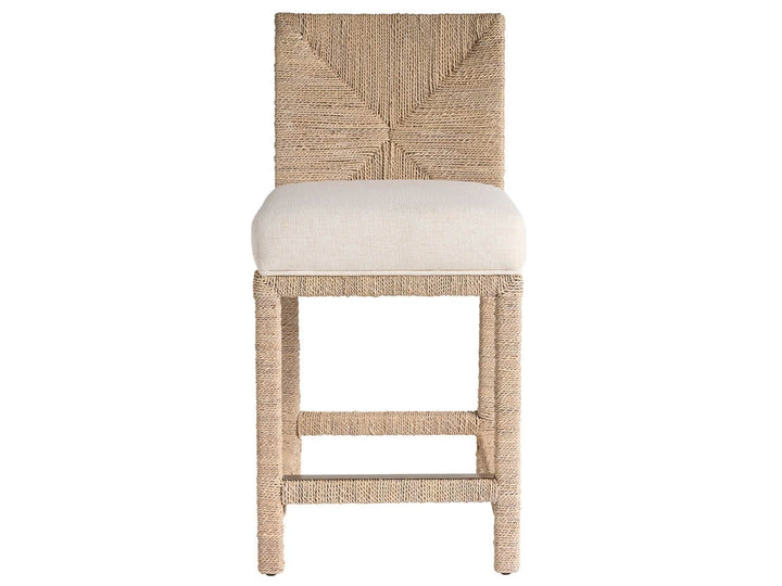 American Home Furniture Universal Furniture Abaca Counter Chair - Set of 2 Natural Oak