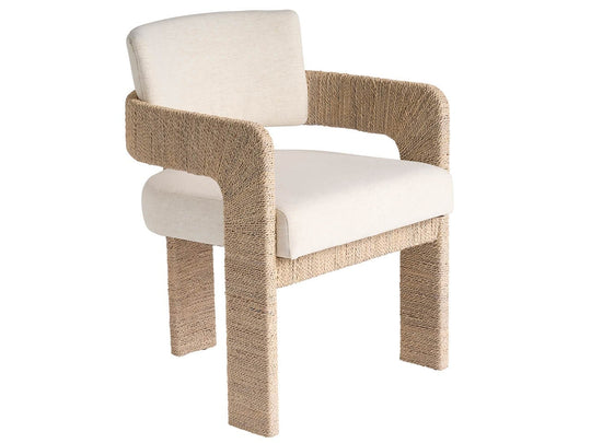 American Home Furniture Universal Furniture Abaca Arm Chair - Set of 2 Natural Oak