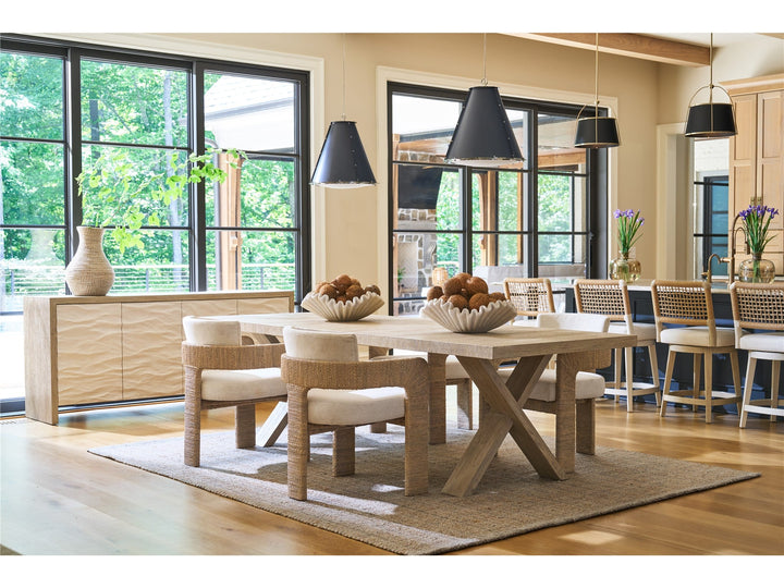 Natural Oak/86"W x 40"D x 30"H