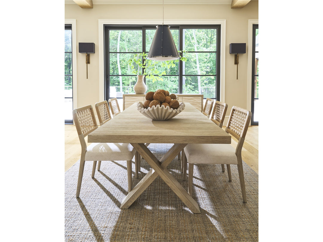Natural Oak/86"W x 40"D x 30"H
