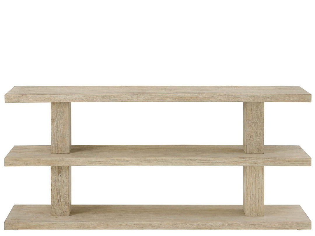American Home Furniture Universal Furniture Dockside Console Natural Oak
