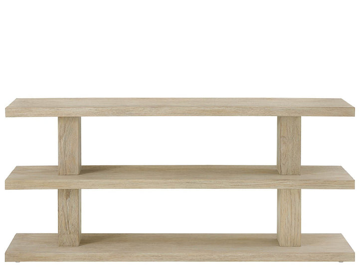 American Home Furniture Universal Furniture Dockside Console Natural Oak