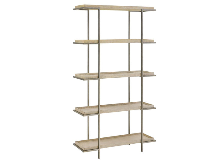 American Home Furniture Universal Furniture Dockside Etagere Natural Oak